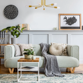 Lampe de Plafond "Adrian" SKD-P8002-GD