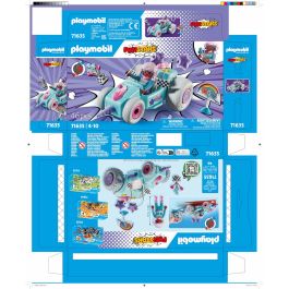 Playmobil 71635 Kart Licorne Funstars 46 Pièces dès 4 ans