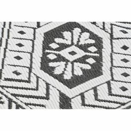 Tapis DKD Home Decor Blanc Noir Ethnique (2 Unités) (150 x 210 cm)