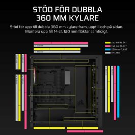 Boîtier ATX semi-tour Corsair CC-9011309-WW Noir