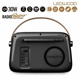 Radio Transistor Ledwood ALMA BLK Noir 30 W
