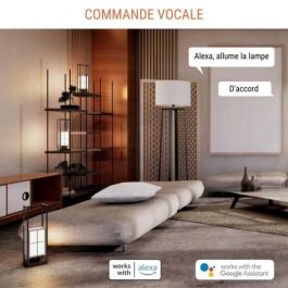 Mini prise intelligente - KONYKS - Priska Max Black FR - Wi-Fi+BT - 16A - Blanc