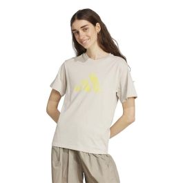 T-shirt à manches courtes femme Adidas Beige 7-8 ans