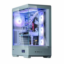 Zalman Boîtier PC P50 DS Semitorre ATX Blanc 4 ventilateurs A-RGB USB-C
