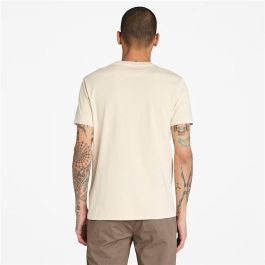 T-shirt à manches courtes homme Timberland Dunstan River Beige 11-12 Ans
