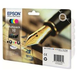 Epson Multipack T1626 Cartouches d'encre Noir, Cyan, Magenta, Jaune pour Serie 17