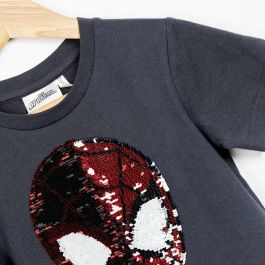 T-shirt à manches courtes enfant Spider-Man Gris foncé