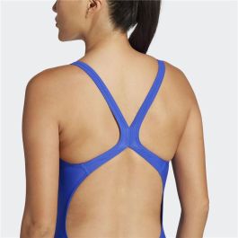 Maillot de bain femme Adidas 3 Bars Suit Bleu