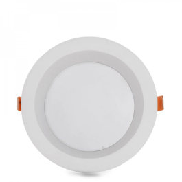 Downlight LED Rond 15W 2100Lm 4200K Anti-éblouissant UGR19 40.000H [HO-DL-AD-15W-W]