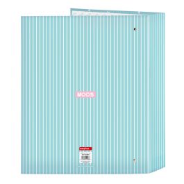 Reliure à anneaux Moos Butterflies Bleu A4 27 x 33 x 6 cm