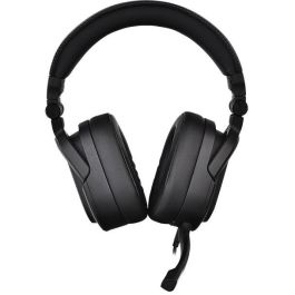 Thermaltake Casque Gaming Argent H5 RGB 7.1 avec fil - Surround DTS Headphone:X 2.0, 20-40000 Hz, Micro intégré, Noir