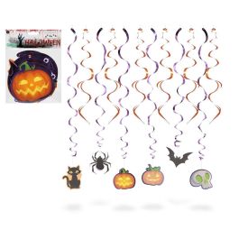Pack de 12 Décorations Suspendues Amusantes pour Halloween - Décor de Fête pour Enfants et Famille Precio: 10.8999996. SKU: B1APPZJQTA