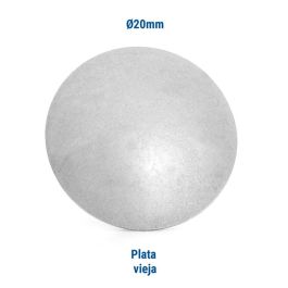 HEICO Tachuela Lisa Hierro Ø20mm Finition Argent Vieilli - Set de 100