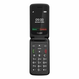Gigaset GL595 Téléphone Portable à Clapet Double SIM Noir Écran 2.8 pouces pour Seniors
