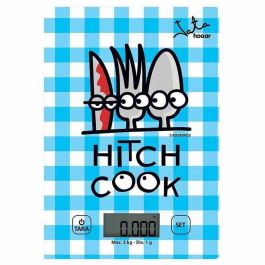 balance de cuisine numérique JATA 732K Kukuxumusu Bleu 5 kg