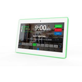 ALLNET Meetingraum RGB LED Tablet 15 Zoll RK3399 weiß Android 10 und NFC/RFID