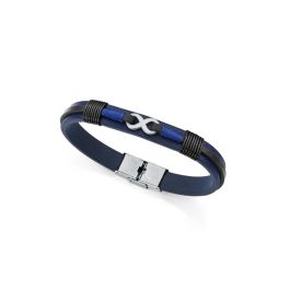 Bracelet Homme Viceroy 75380P01013 Argent 925 Bleu Noir