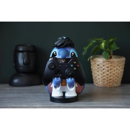 Exquisite Gaming Cable Guys - Figurine Support Disney Stitch Version Elvis - Support universel pour smartphone, manettes (Xbox, PS5, Switch) et accessoires - 20 cm