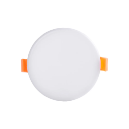 Plaque LED 11W 800Lm 2700K Circulaire sans Cadre IP65 Aluminium Blanc 40.000H LUM-NSDL-R125