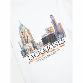 T shirt à manches courtes Enfant Jack & Jones Jorboston Photo w Neck 3-4 Ans