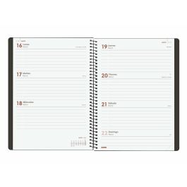Agenda Finocam MY Noir A5 15,5 x 21,2 cm 2026