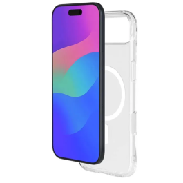 BBC Coque pour iPhone MagSafe hybride transparente - Protection élégante et compatible MagSafe