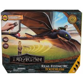 Spin Master Figurine Volante Dragons Dreamworks Sans Dent RC
