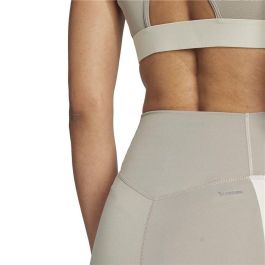 Leggings de Sport pour Femmes Adidas We Cb Bike 7In Beige L