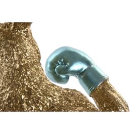 Figurine Décorative Home ESPRIT Bleu Rouge Doré Kangourou 23 x 25 x 40,5 cm (2 Unités)