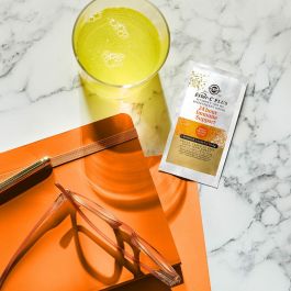 Solgar Poudre Effervescente Ester-C Plus Vitamine C 1000mg, Zinc, Vitamines B et Magnésium - 21 unités