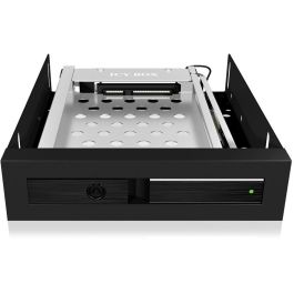 Wechselrahmen. 1xSATA 2.5" zu 1xSATA Host. trägerlos. für 3.5" Schacht ICY BOX