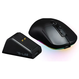 The G-Lab Kult Titan Pro - Souris gamer sans fil et filaire - Capteur 12000 DPI - RGB - Connexion 2.4 GHz/Bluetooth/USB - Pour PC et PS4 - Noire Precio: 70.644. SKU: B1F9Z4T7DS