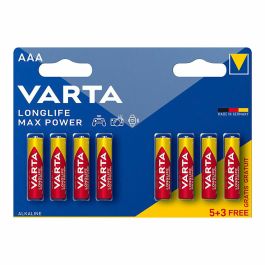 Batteries Varta longlife max power aaa - lr03 1,5 V AAA (8 Pièces) (10 Unités)