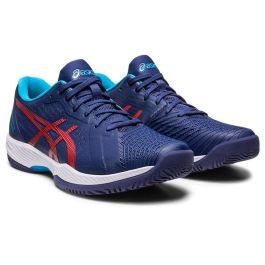 Chaussures de Padel pour Adultes Asics Solution Swift FF Bleu foncé