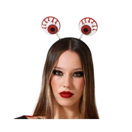 Diadema de ojos locos rouge et blanc pour déguisement, Carnaval et Halloween - Accessoire décalé pour monstre ou zombie Precio: 10.5. SKU: B1DH7QXJ7N