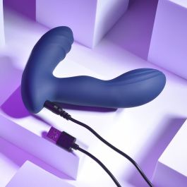 Vibromasseur anal Playboy Playboy Bleu