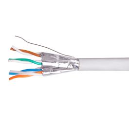 EQUIP 404521 Câble Réseau Cat6 U/UTP 4P24 LSZH Gris, 100m