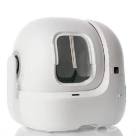 Petkit Rideau magnétique 2.0 pour litière automatique PuraMax et Purobot Max - Système de clipsage facile - Blanc