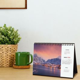 Calendrier de bureau Finocam Multicouleur Papier 21 x 15 cm