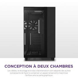 Boîtier ATX semi-tour NZXT H9 Elite Noir