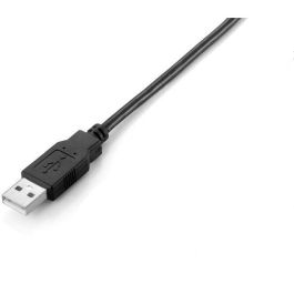 Equip USB Kabel 2.0 A-B St/St 2.00m schwarz Polybeutel