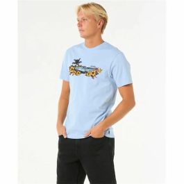 T-shirt à manches courtes homme Rip Curl Surf Paradise Bleu 5-6 Ans