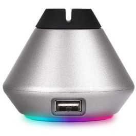 Thermaltake ARGENT MB1 Bungee Souris de Jeu RGB Anti-Traction - Plastique Gris