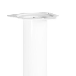 HERRAJES ALK Pied de table réglable Vigo Ø60 H710 Acier Zamak Finitions Blanc, Noir, Gris, Chrome