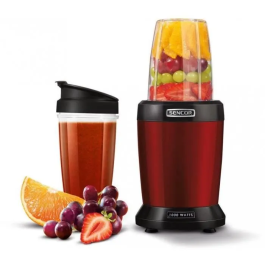 Sencor SNB 4301RD Blender Mixeur 1000W Rouge avec Bols 1L et 0.8L, Lames Titane, pour Smoothies, Soupes et Sauces Precio: 85.776. SKU: B19X5JESRS