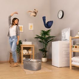 Machine à laver Cecotec Bolero DressCode Top Max 80 Inverter A 1300 rpm 8 kg