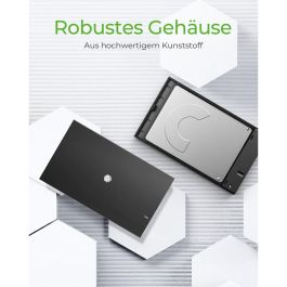 Festplattengehäuse 2.5" SATA Gehäuse USB3.2 ICY BOX Black