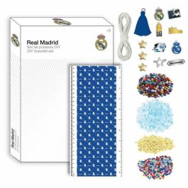 Kit de création de bracelets et colliers Real Madrid C.F. Blanc