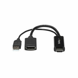 Adaptateur DisplayPort vers HDMI Startech HD2DP Noir 4K