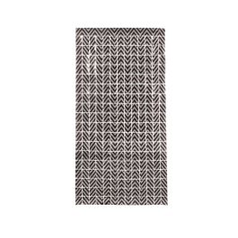 Cortina Décorative Métallisée Rayures Noir et Argent 200 x 100 cm - Pour Événements et Fêtes - Décoration Murale Moderne Precio: 1.668. SKU: B18V8C6AS3